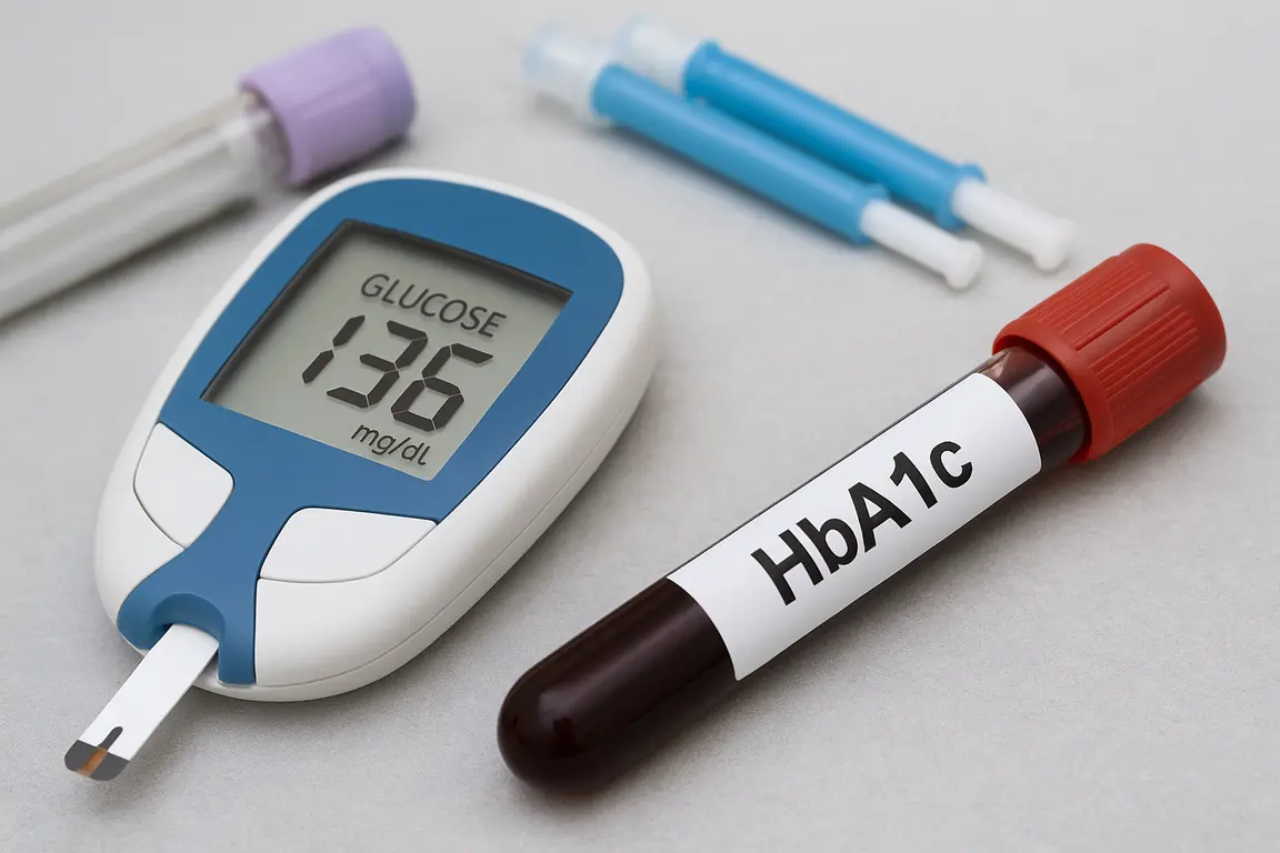 Glucose and glycosylated hemoglobin as early markers of metabolic syndrome