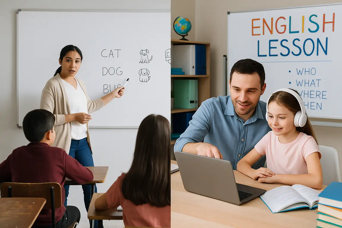 Unequal access to English programs in private and public institutions